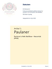 Statuten definities